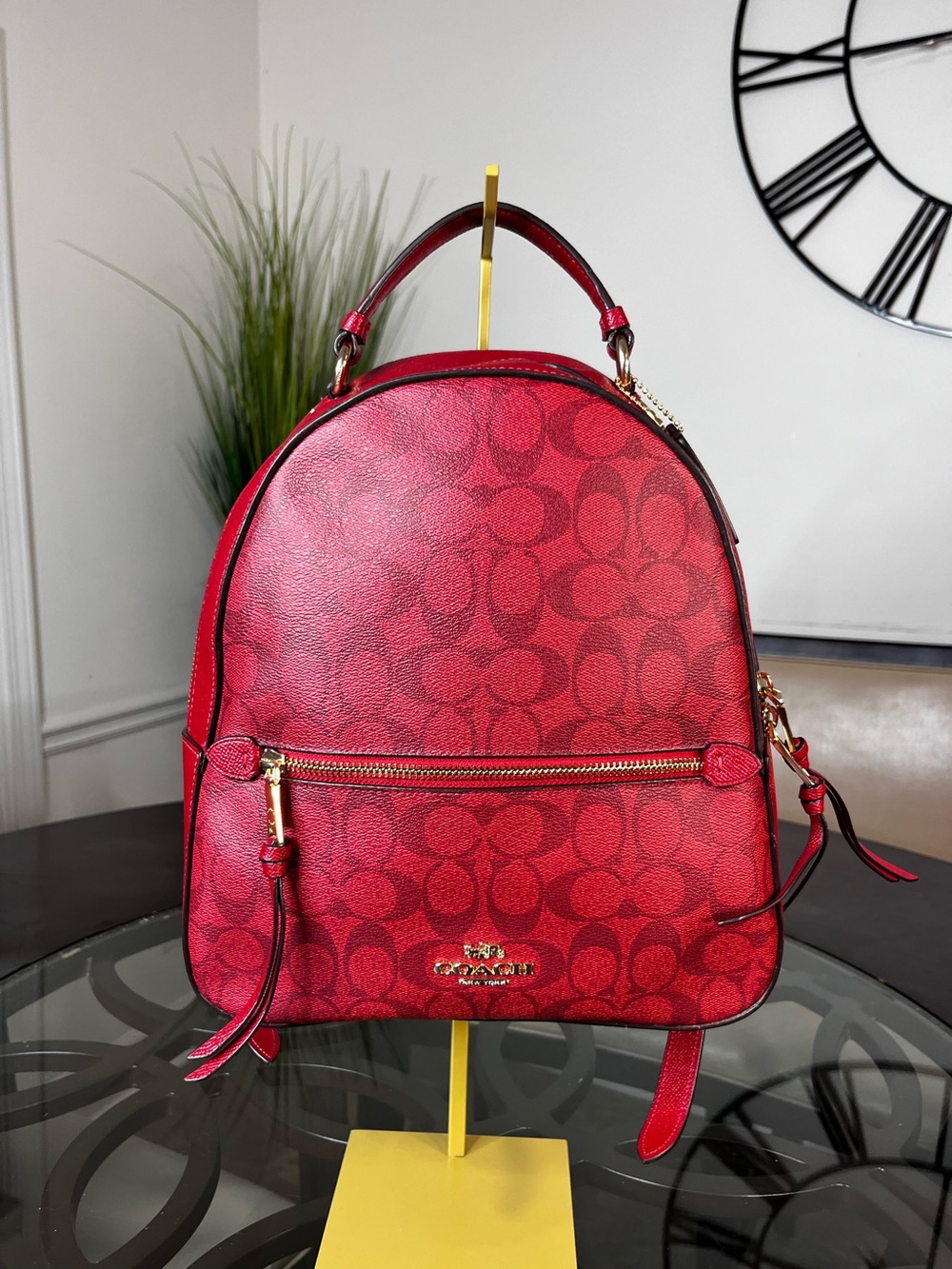 COACH Jordyn
Backpack In Signature
Canvas (COACH C1804)